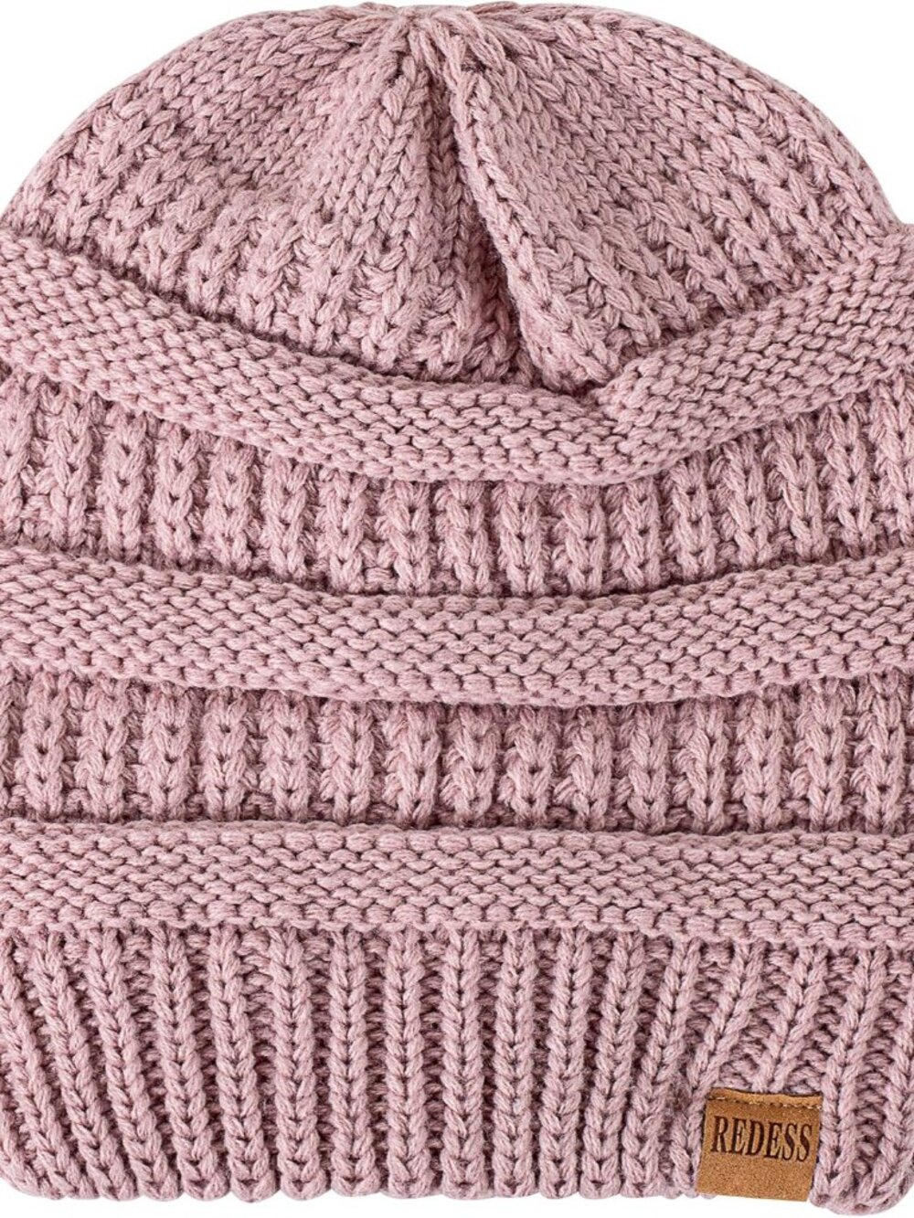Slouchy Beanie Hat for Men and Women Winter Warm Knit Hat Chunky Soft Oversized - Picture 4 of 4